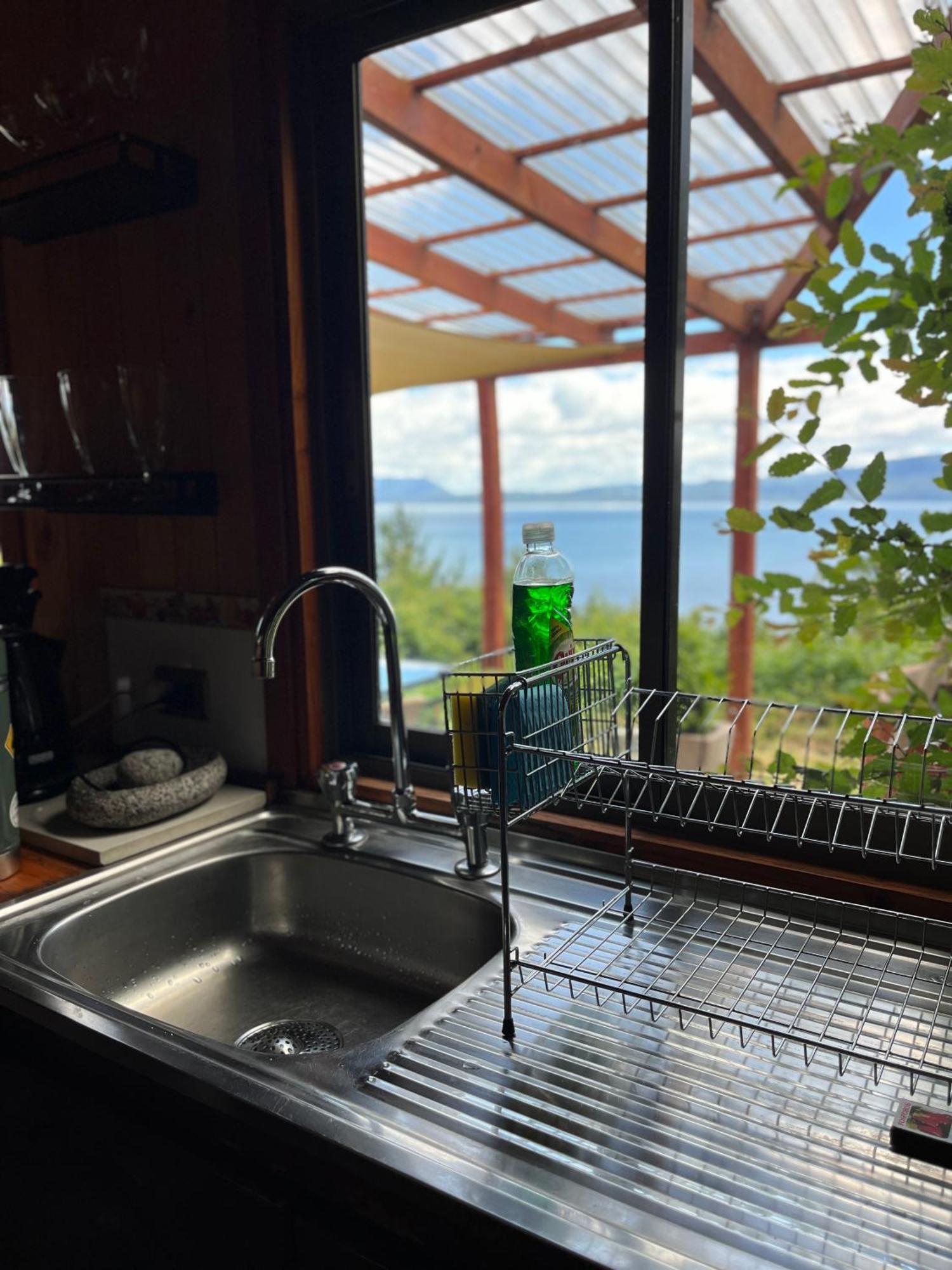 Cabanas Ayalen Con Vista Al Lago Pucón Oda fotoğraf