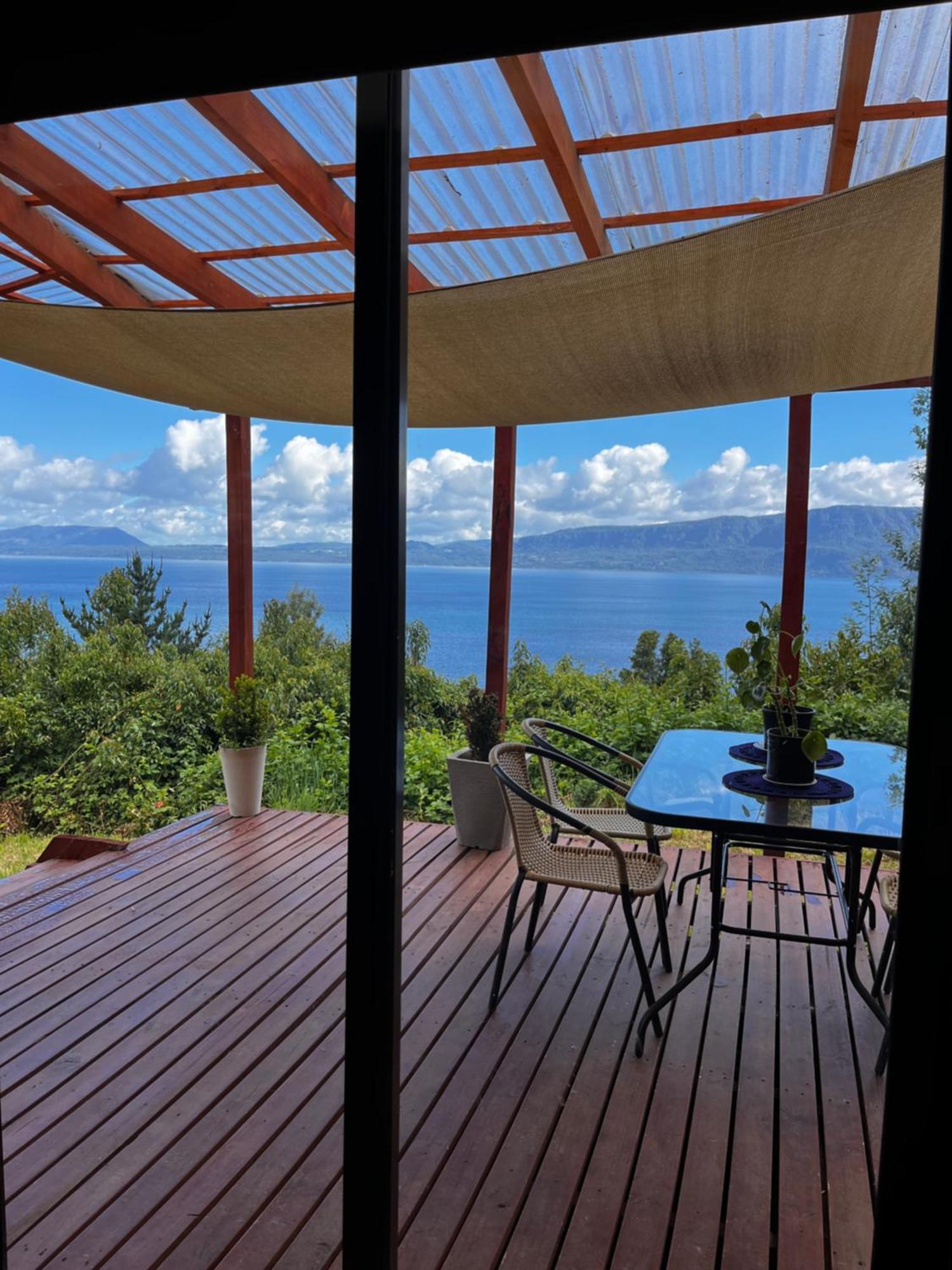 Cabanas Ayalen Con Vista Al Lago Pucón Oda fotoğraf