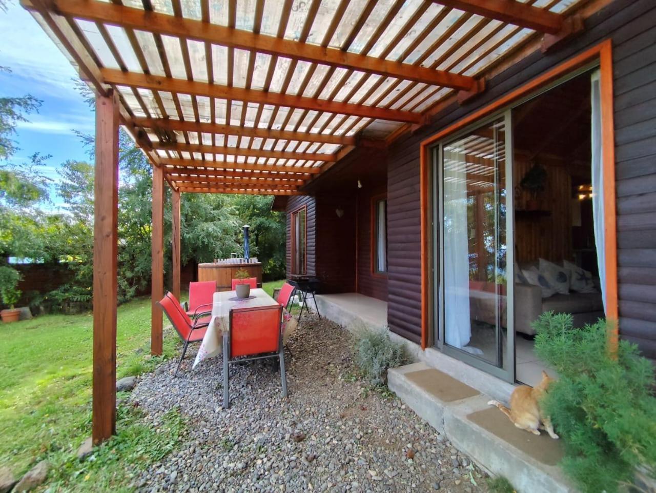 Cabanas Ayalen Con Vista Al Lago Pucón Oda fotoğraf