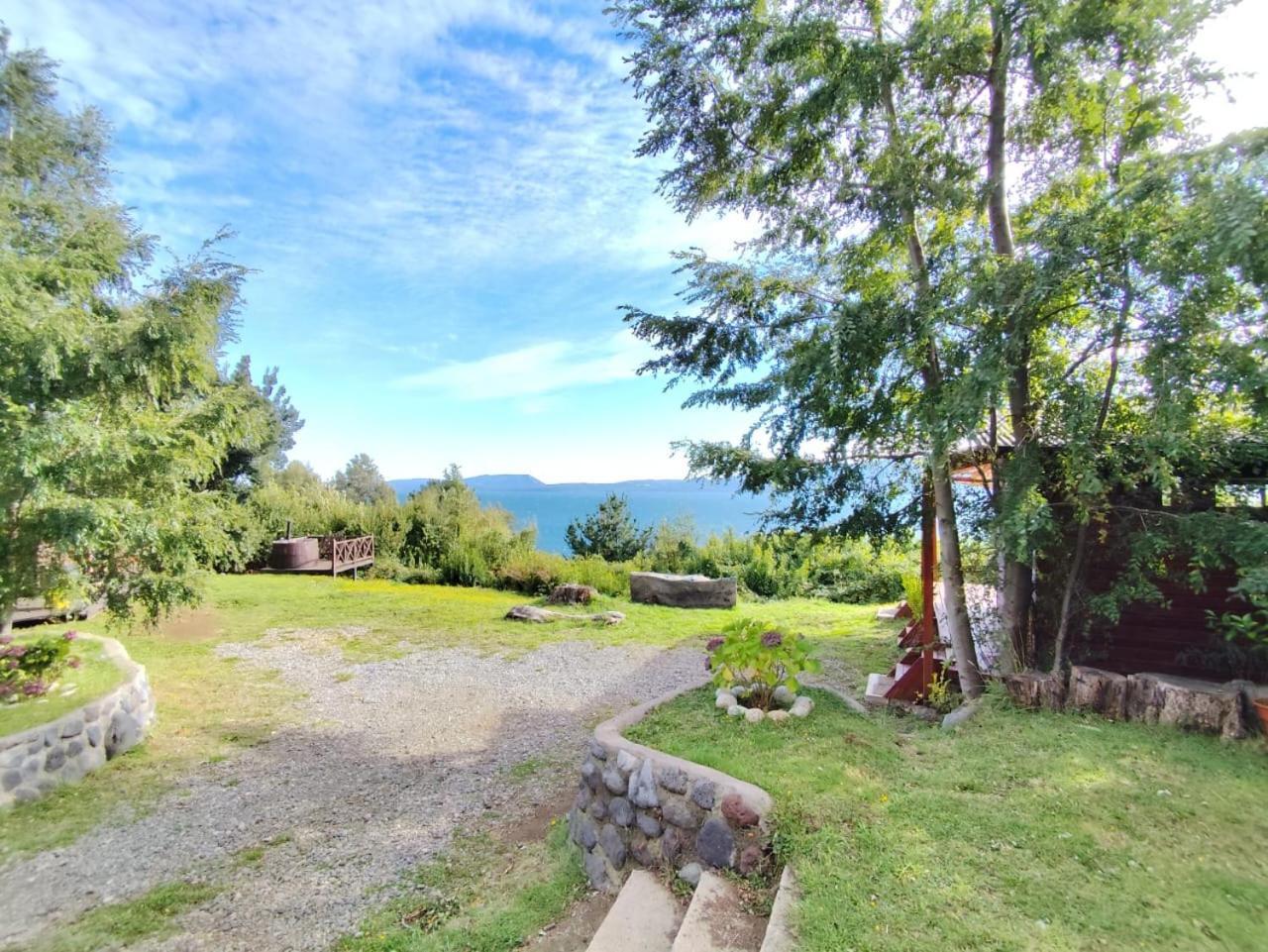 Cabanas Ayalen Con Vista Al Lago Pucón Oda fotoğraf