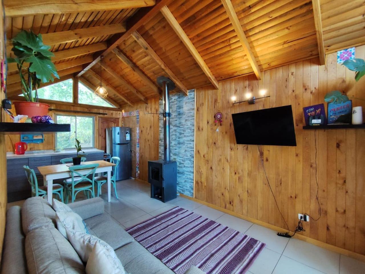 Cabanas Ayalen Con Vista Al Lago Pucón Dış mekan fotoğraf