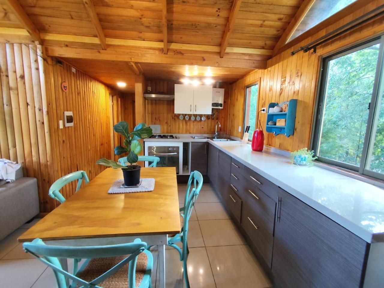 Cabanas Ayalen Con Vista Al Lago Pucón Dış mekan fotoğraf