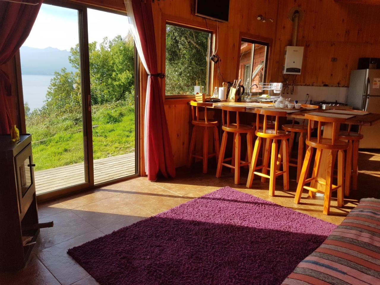 Cabanas Ayalen Con Vista Al Lago Pucón Dış mekan fotoğraf