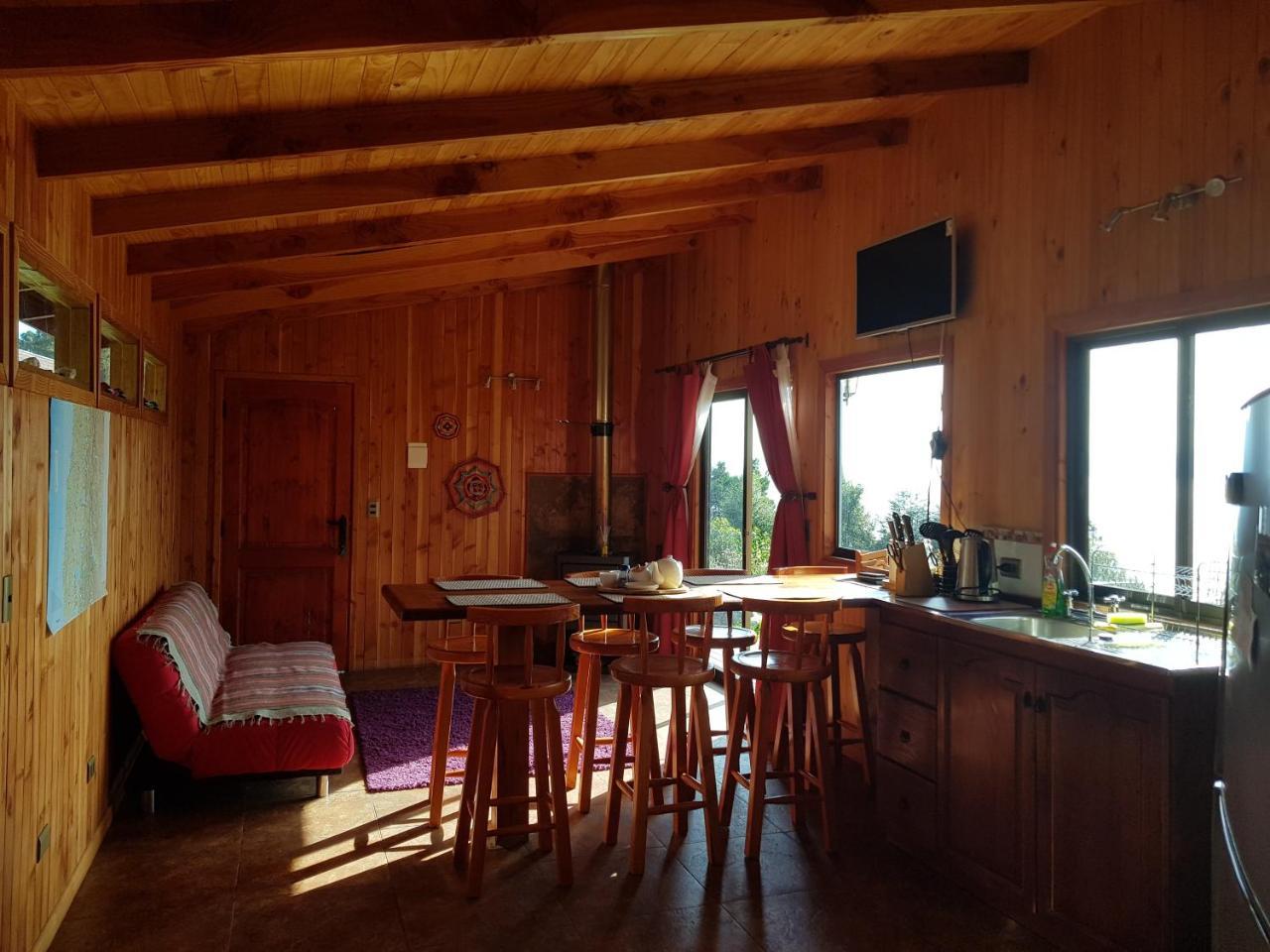 Cabanas Ayalen Con Vista Al Lago Pucón Dış mekan fotoğraf